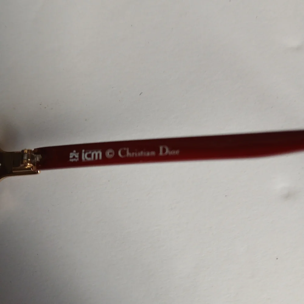 Vintage Dior Sunglasses with Gold Frame and Brown Lenses - Picture 5 of 7
